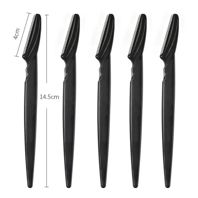 Eyebrown Razor Black 5pcs