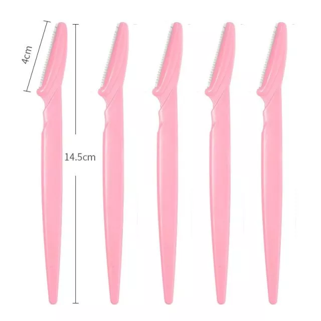Eyebrown Razor Pink 5pcs