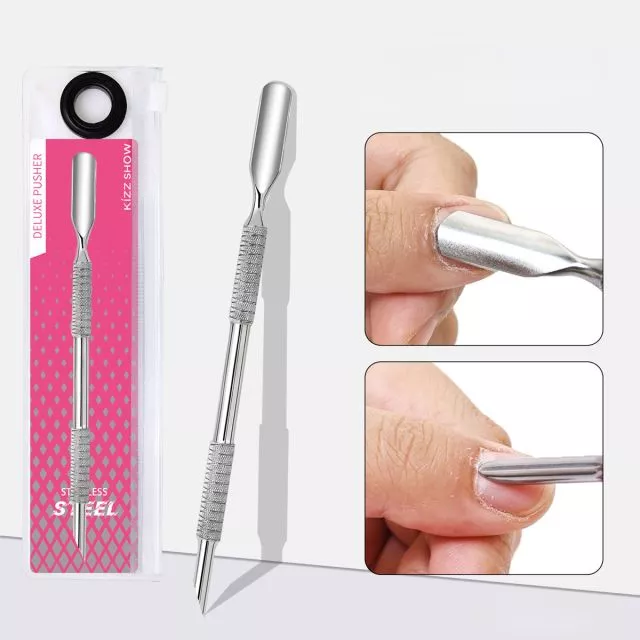 High-Quality Stainless Steel Cuticle Pusher #1