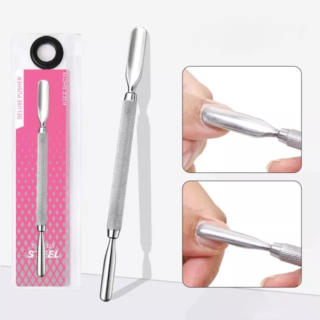 High-Quality Stainless Steel Cuticle Pusher #6