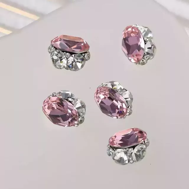 Nail Diamond Crystal Powder 11 x 13mm 2 pcs