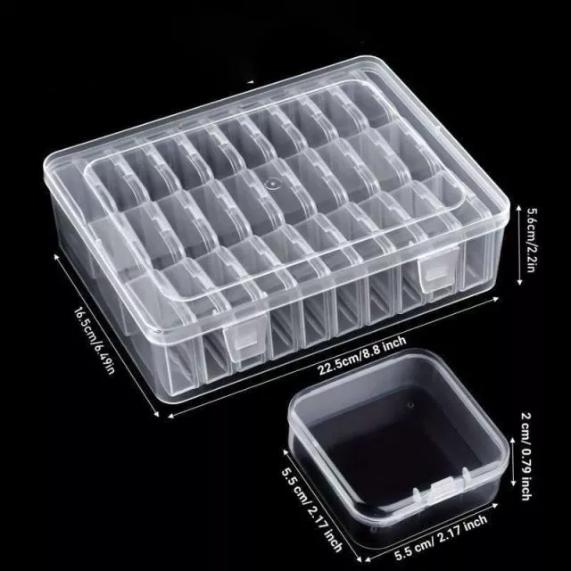 Storage Box and 30 Small Boxes