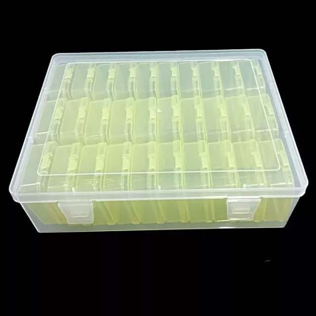 Storage Box and 30 Small Boxes Yellow