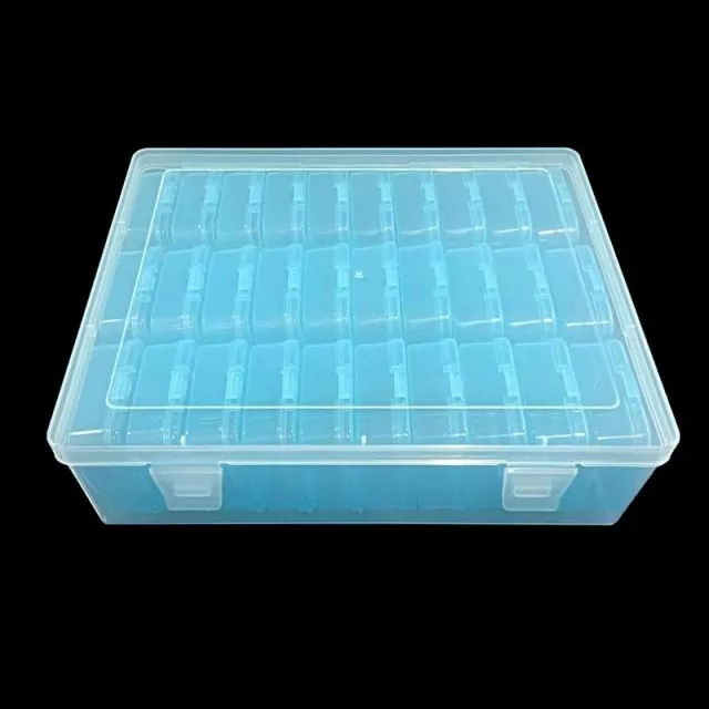 Storage Box and 30 Small Boxes Blue