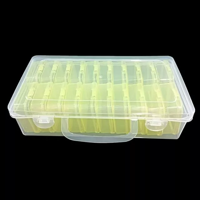 Storage Box and 20 Small Boxes Yellow