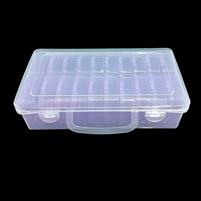 Storage Box and 20 Small Boxes Purple