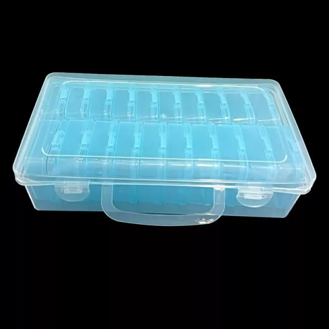 Storage Box and 20 Small Boxes Blue