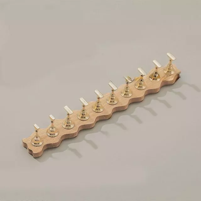 Magnetic Nail Tip Holder Silver / 10 pcs