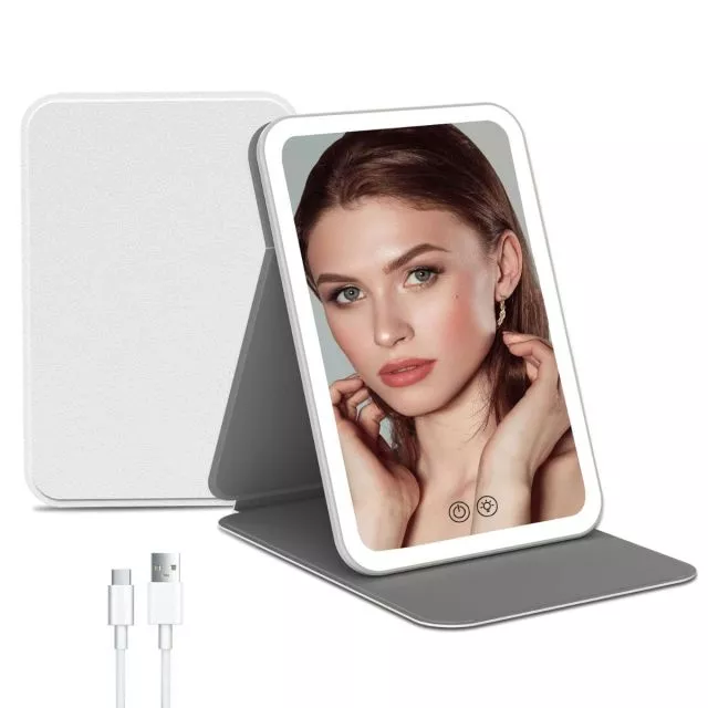 Rechargeable Lighted Makeup Mirror