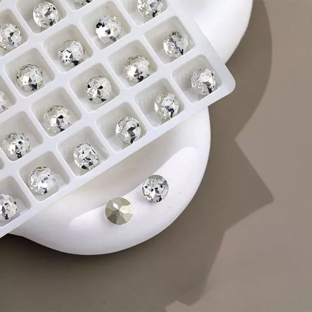 Nailart Diamond Flower #07 8mm 5pcs