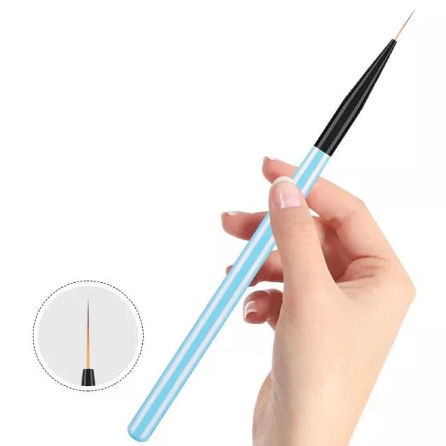 Nailart Brush 12mm Light Blue