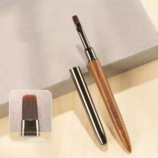 Gel Brush Flat 9mm 7#
