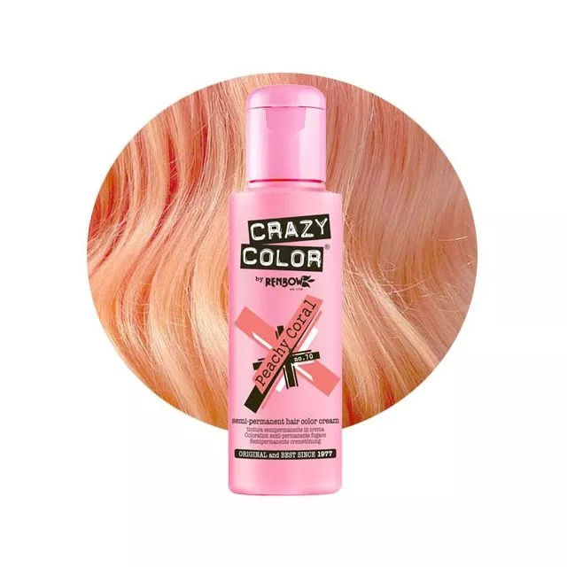 Crazy Color Peachy Coral #70