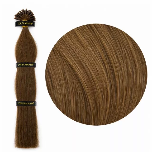 Nail Tip Hair Extension 60cm 6#