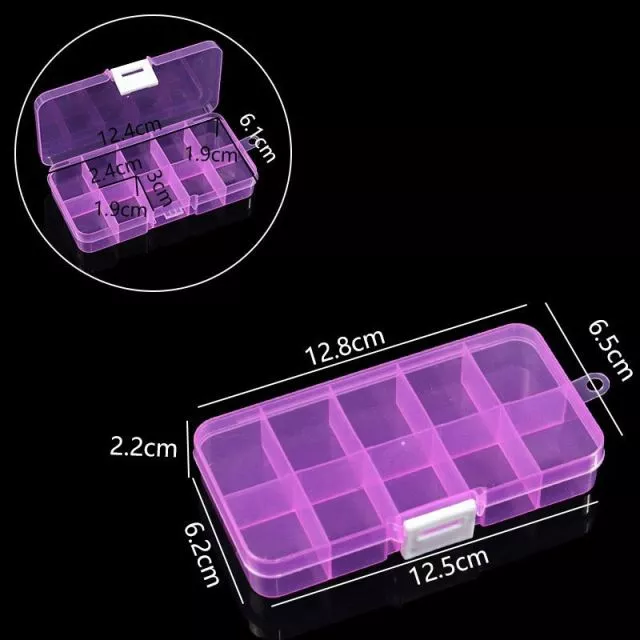Storage Box 10 Purple 