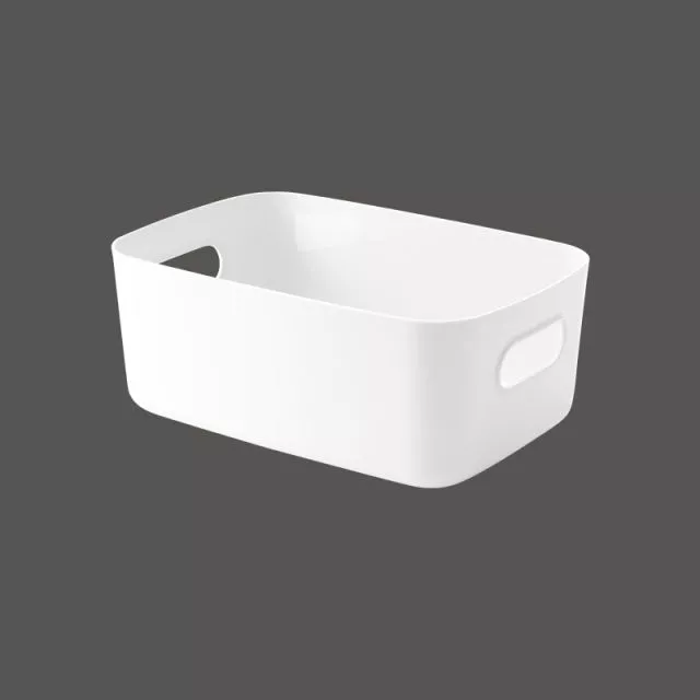Storage Box White Small 20cm x 14cm x 7.3cm