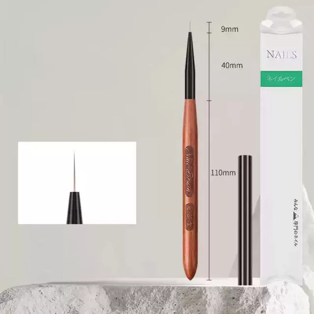 Red Sandalwood Nailart Brush #9