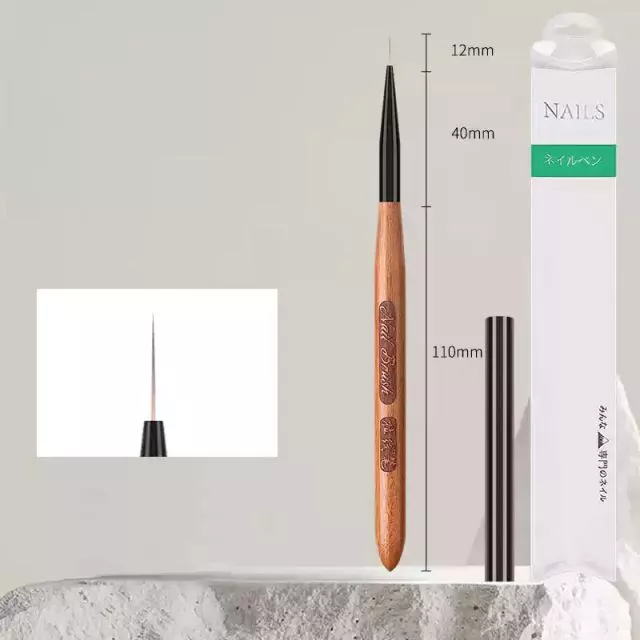 Red Sandalwood Nailart Brush #10