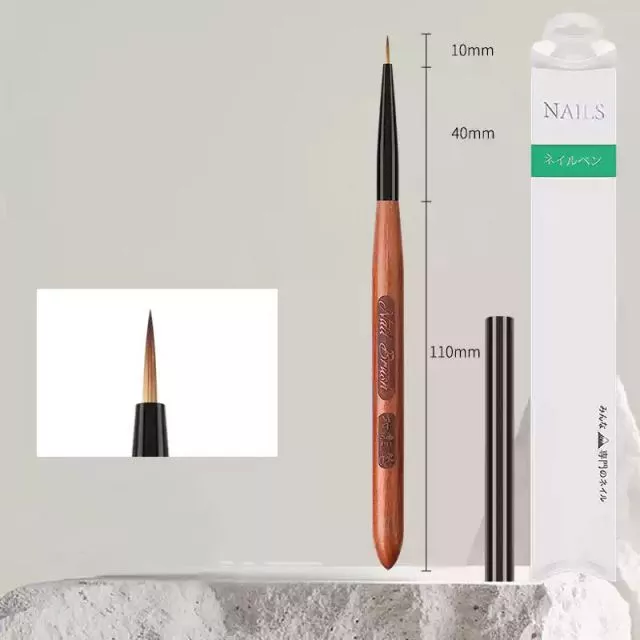 Red Sandalwood Nailart Brush #11