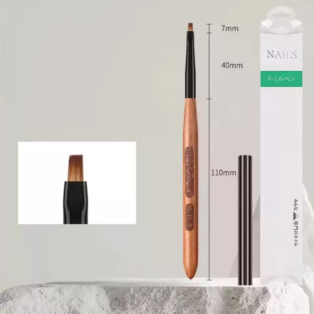 Red Sandalwood Nailart Brush #13