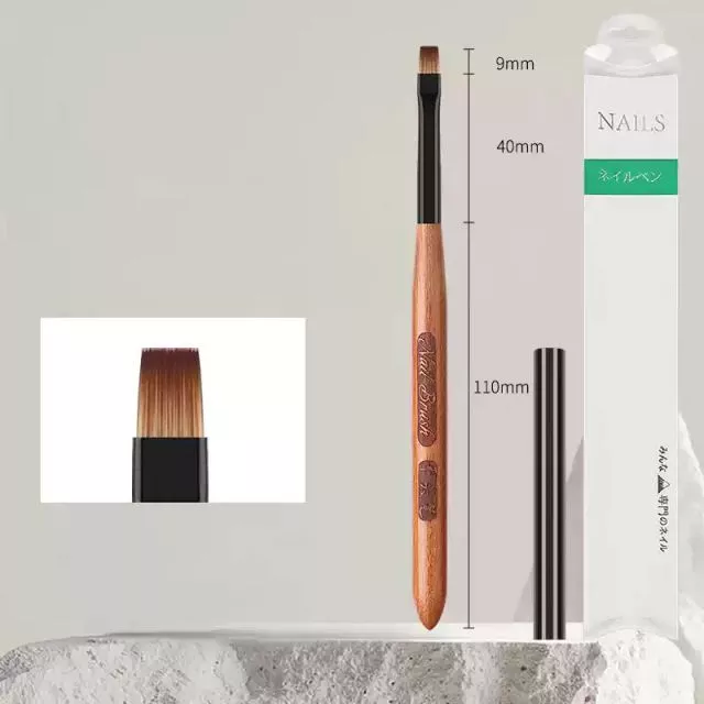 Red Sandalwood Nailart Brush #14