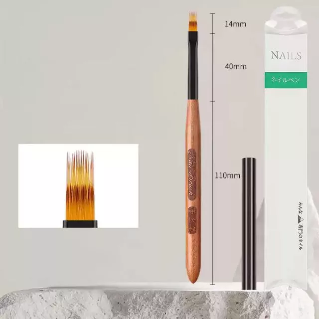 Red Sandalwood Nailart Brush #18
