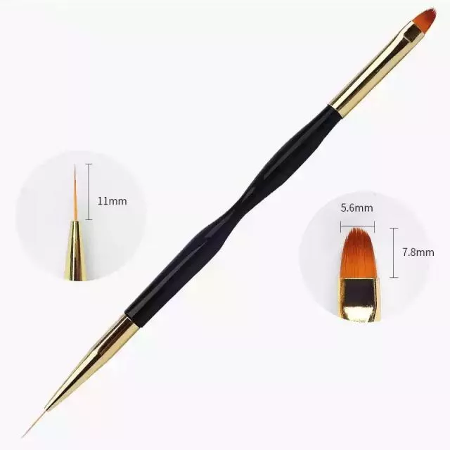 Nailart Brush Double 2#