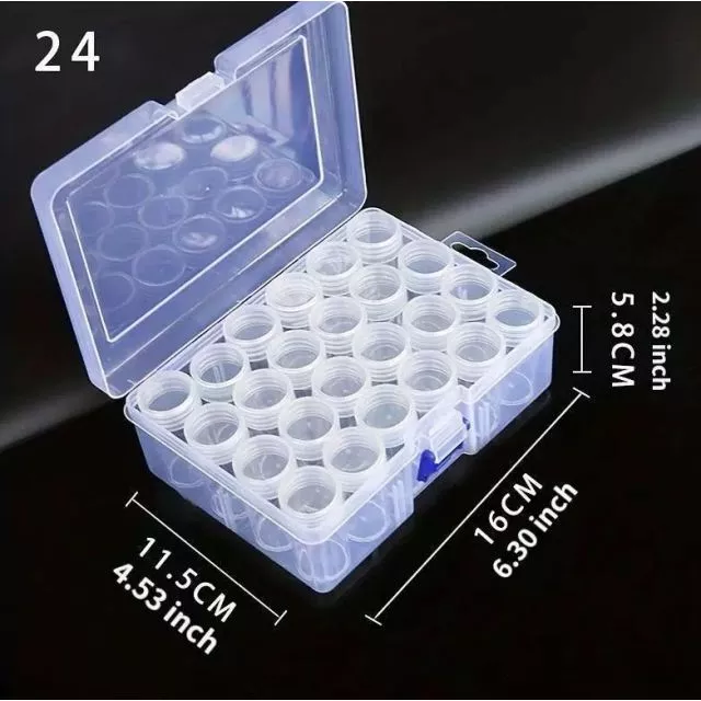Storage Box and 24 Bottles