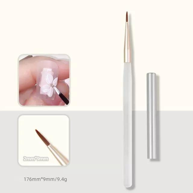 NailArt Brush White