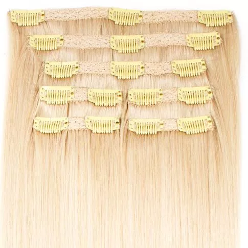 Premium Clip-In Hair Extension 40cm / 130g Color 60#