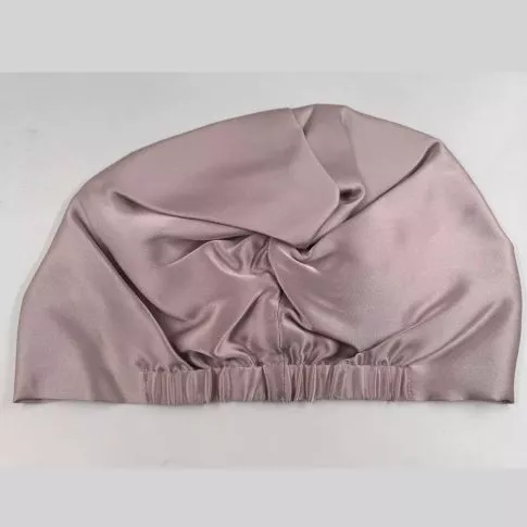 Mulberry Hair Bonnet Sleeping Hat Double Layer Silk 4#