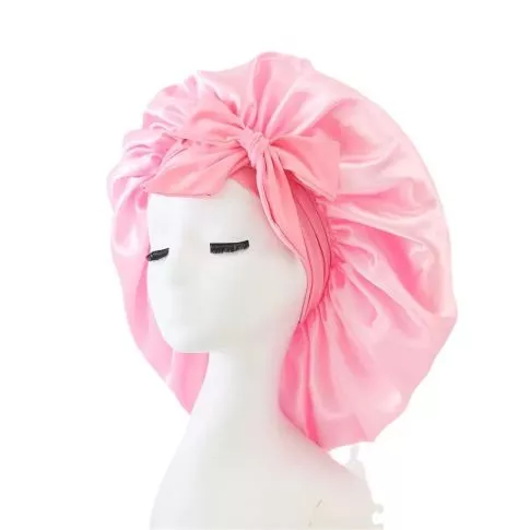 Satin Hair Bonnet Sleeping Hat 1#