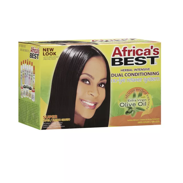 Africa's Best Herbal Intensive Dual Conditioning Relaxer System Super