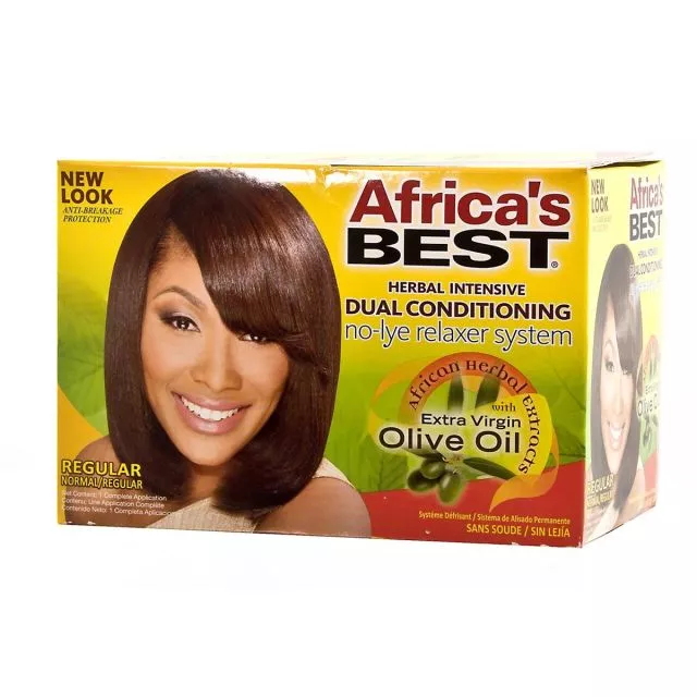 Africa's Best Herbal Intensive Dual Conditioning Relaxer System Regular
