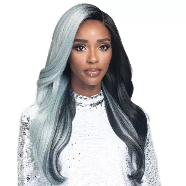 Bobbi Boss Lace Front Wig MLF386 Ophelia TTS1B/PTBL#