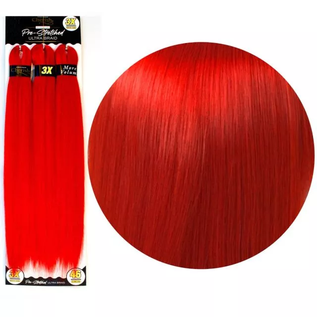 Cherish Ultra Braid 3-pack 116cm / RED#