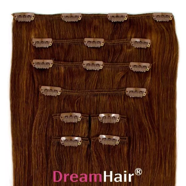 Clip-In Hair Extension 40cm / 100g Color 6#