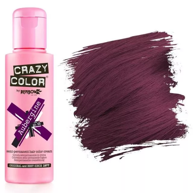 Crazy Color Aubergine #50