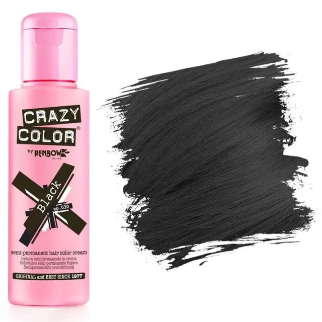 Crazy Color Black #30