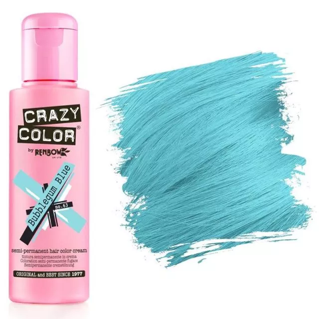 Crazy Color Bubblegum Blue #63