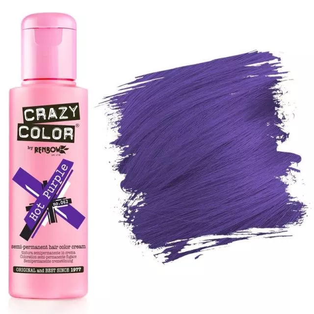 Crazy Color Hot Purple #62