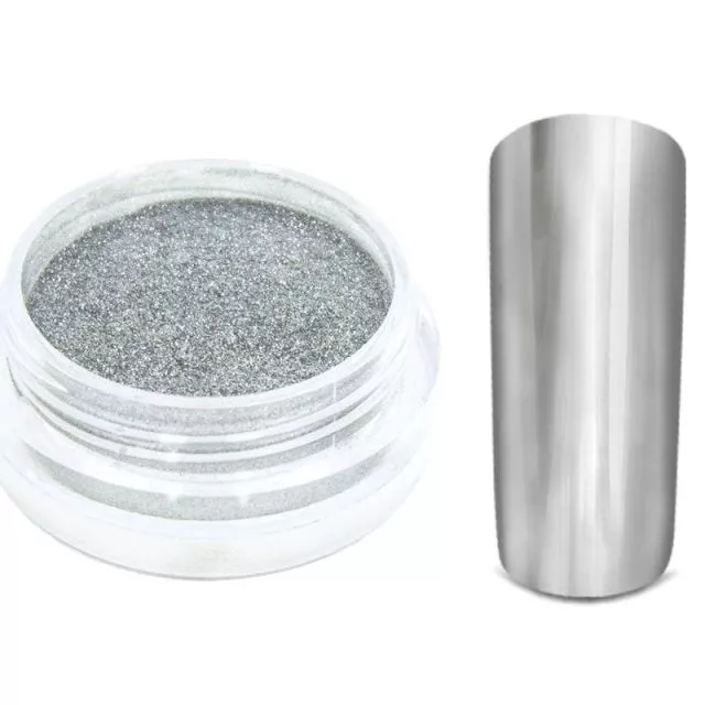 Mirror Chrome Powder Silver