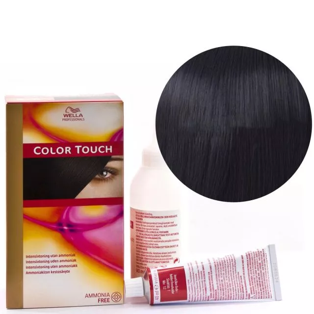 Wella Color Touch Demi Permanent Hair Color Home Kit 2/0