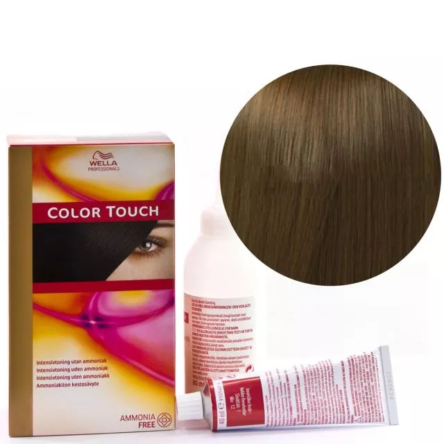 Wella Color Touch Demi Permanent Hair Color Home Kit 6/0