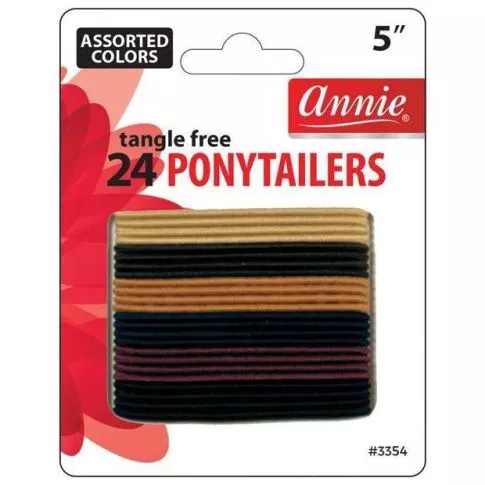 No Tangle Ponytailers (L) 24pcs