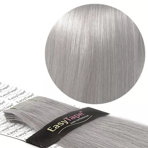 EasyTape® Premium Tape-In Extension 50cm Light Silver Ash#