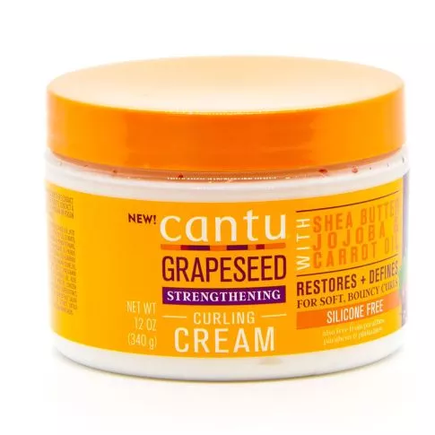 Cantu Grapeseed Silicone Free Curling Cream 340g