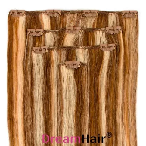 Clip-In Hair Extension 40cm / 50g Color P8/24#