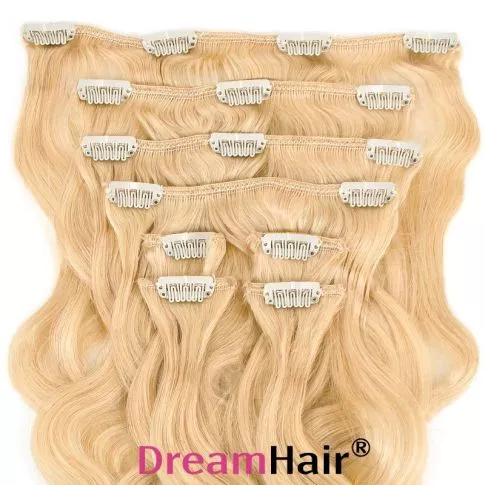 Clip-In Hair Extension Curly 40cm / 100g Color 613#