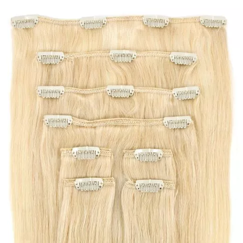 Clip-In Hair Extension 8pcs 50cm Whiteblond#